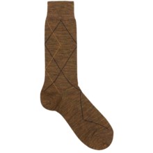 50%OFF メンズドレスソックス Pantherellaアーガイルソックス - （男性用）軽量、メリノウール Pantherella Argyle Socks - Lightweight Merino Wool (For Men)画像
